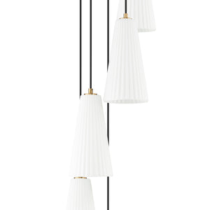 Farrell 12-in Round Multi Pendant