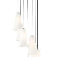 Farrell 18-in Round Multi Pendant