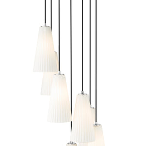 Farrell 18-in Round Multi Pendant