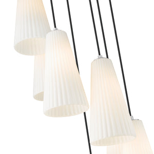 Farrell 18-in Round Multi Pendant