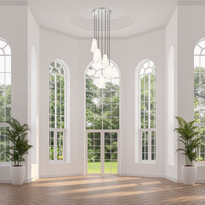 Farrell 18-in Round Multi Pendant