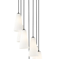 Farrell 18-in Round Multi Pendant