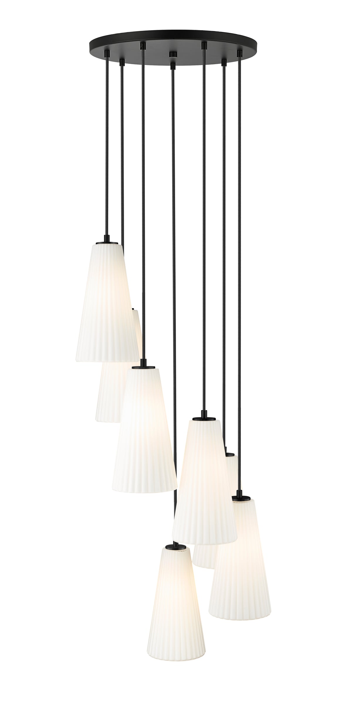Farrell 18-in Round Multi Pendant
