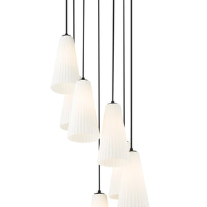 Farrell 18-in Round Multi Pendant