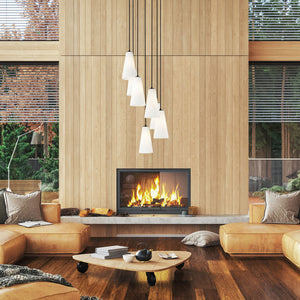 Farrell 18-in Round Multi Pendant