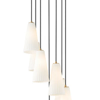 Farrell 18-in Round Multi Pendant