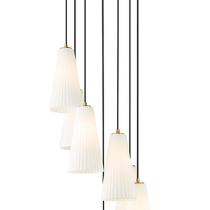 Farrell 18-in Round Multi Pendant