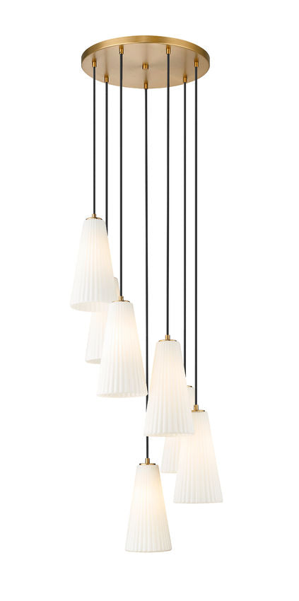Farrell 18-in Round Multi Pendant