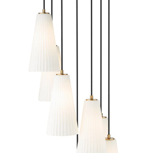 Farrell 18-in Round Multi Pendant