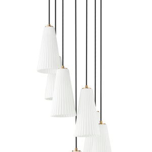 Farrell 18-in Round Multi Pendant