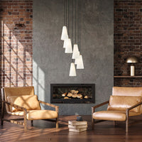 Farrell 18-in Round Multi Pendant