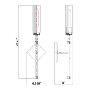Esme 1 Light Wall Sconce