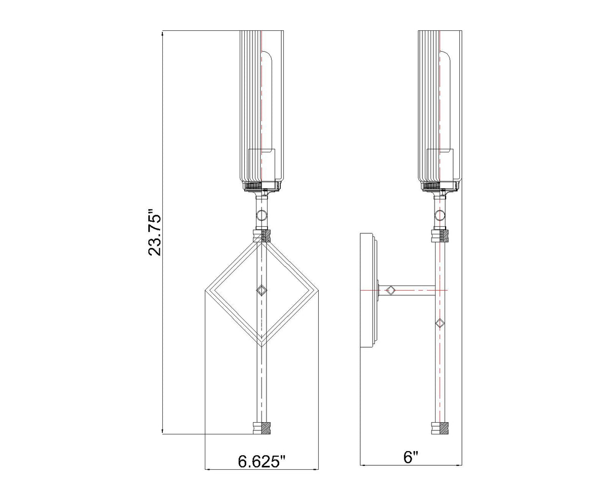 Esme 1 Light Wall Sconce