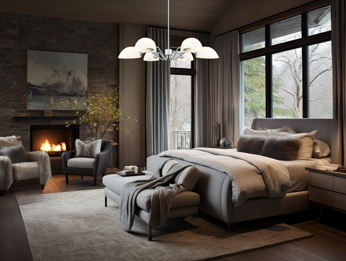 Breton 6 Light Chandelier