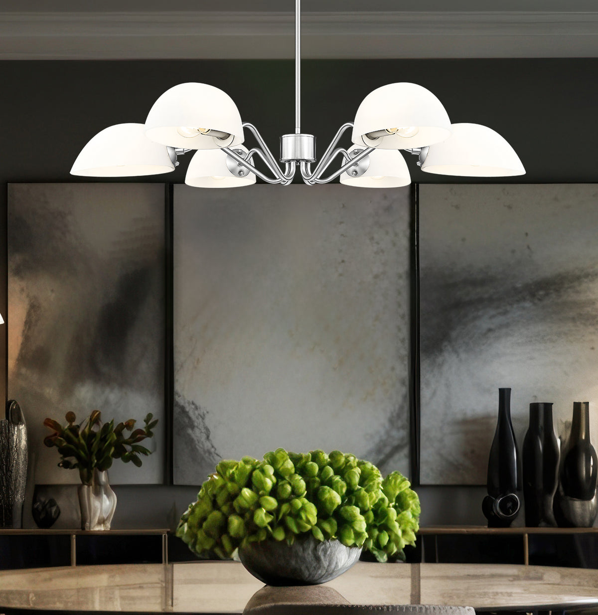 Breton 6 Light Chandelier