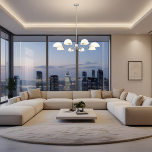 Breton 8 Light Chandelier