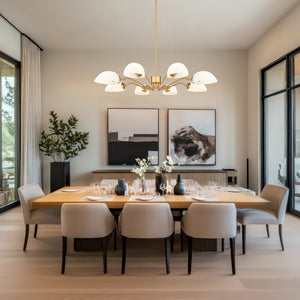 Breton 8 Light Chandelier