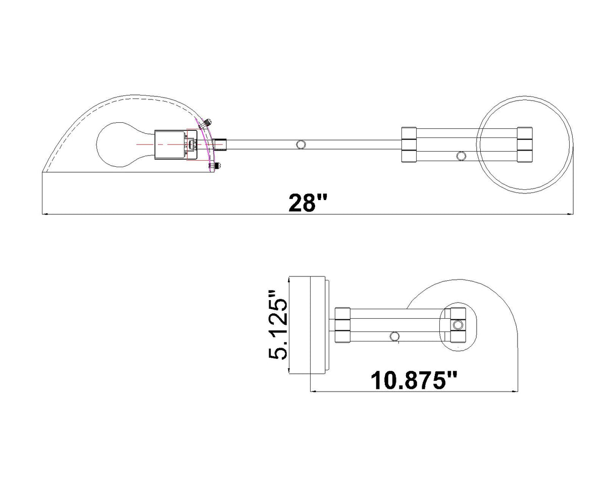 Breton Swing-Arm Wall Sconce