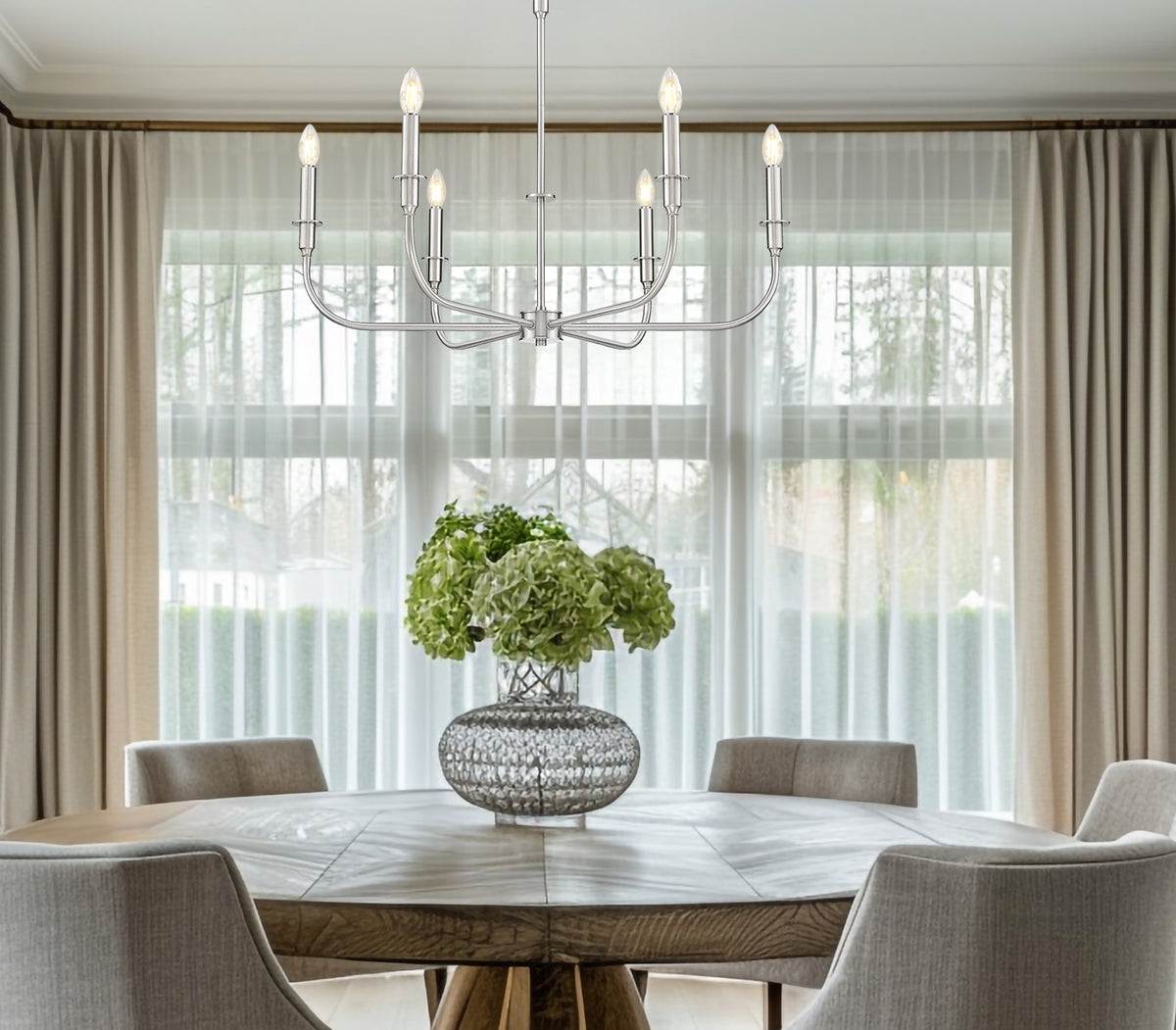 Tova 6 Light Chandelier