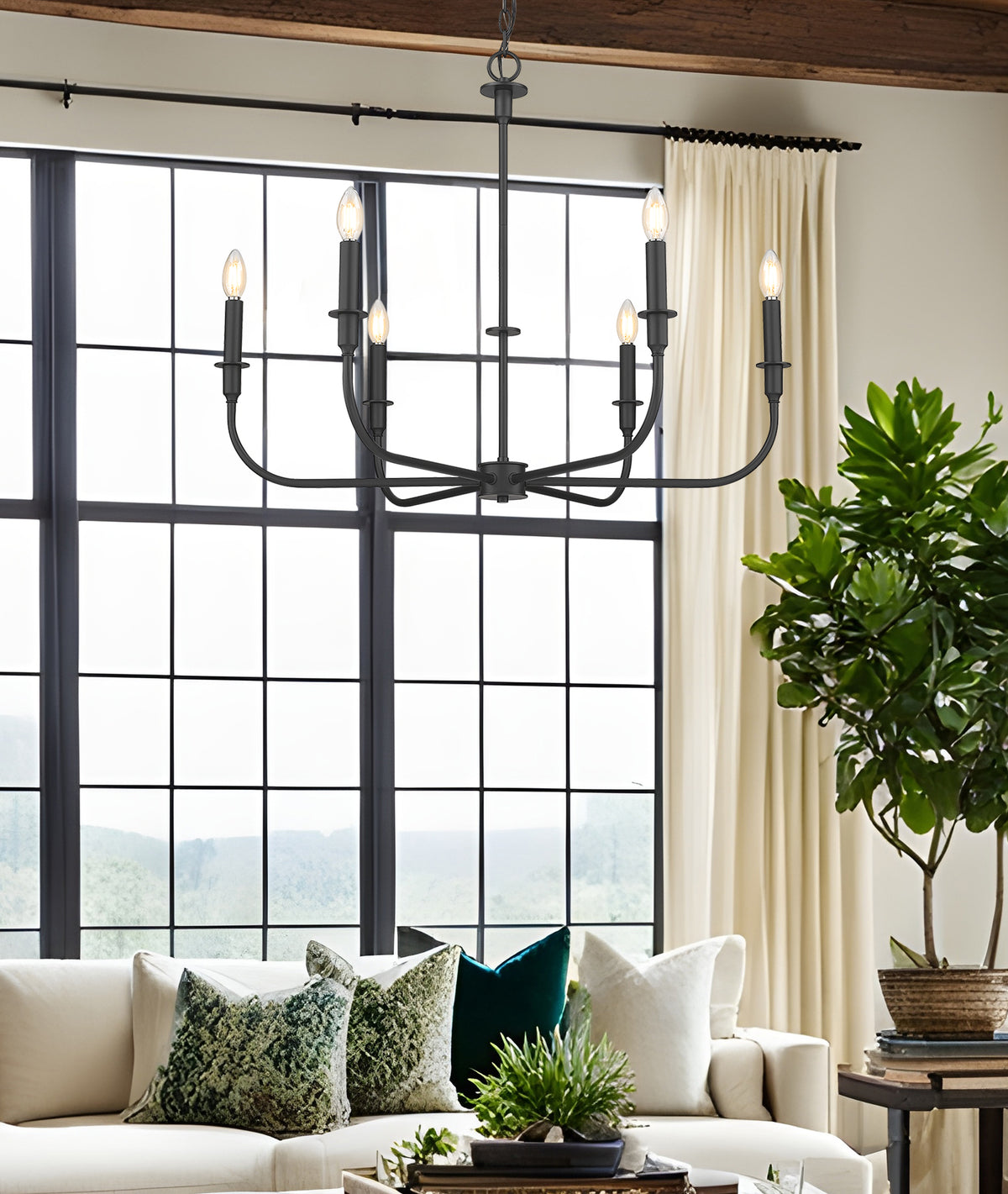 Tova 6 Light Chandelier