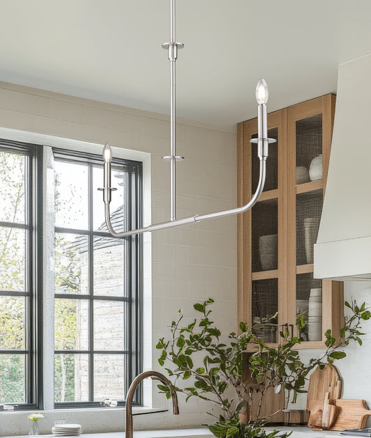 Tova 2 Light Linear Chandelier