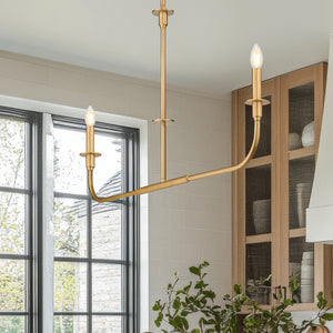 Tova 2 Light Linear Chandelier