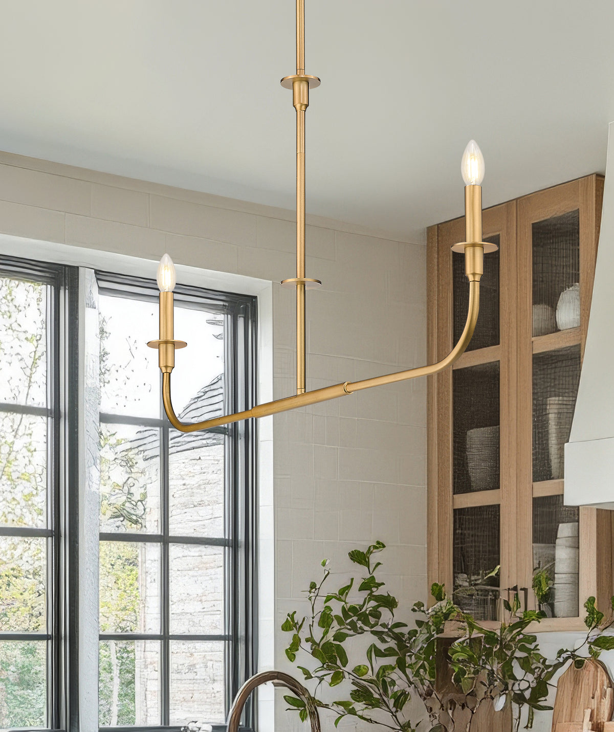 Tova 2 Light Linear Chandelier