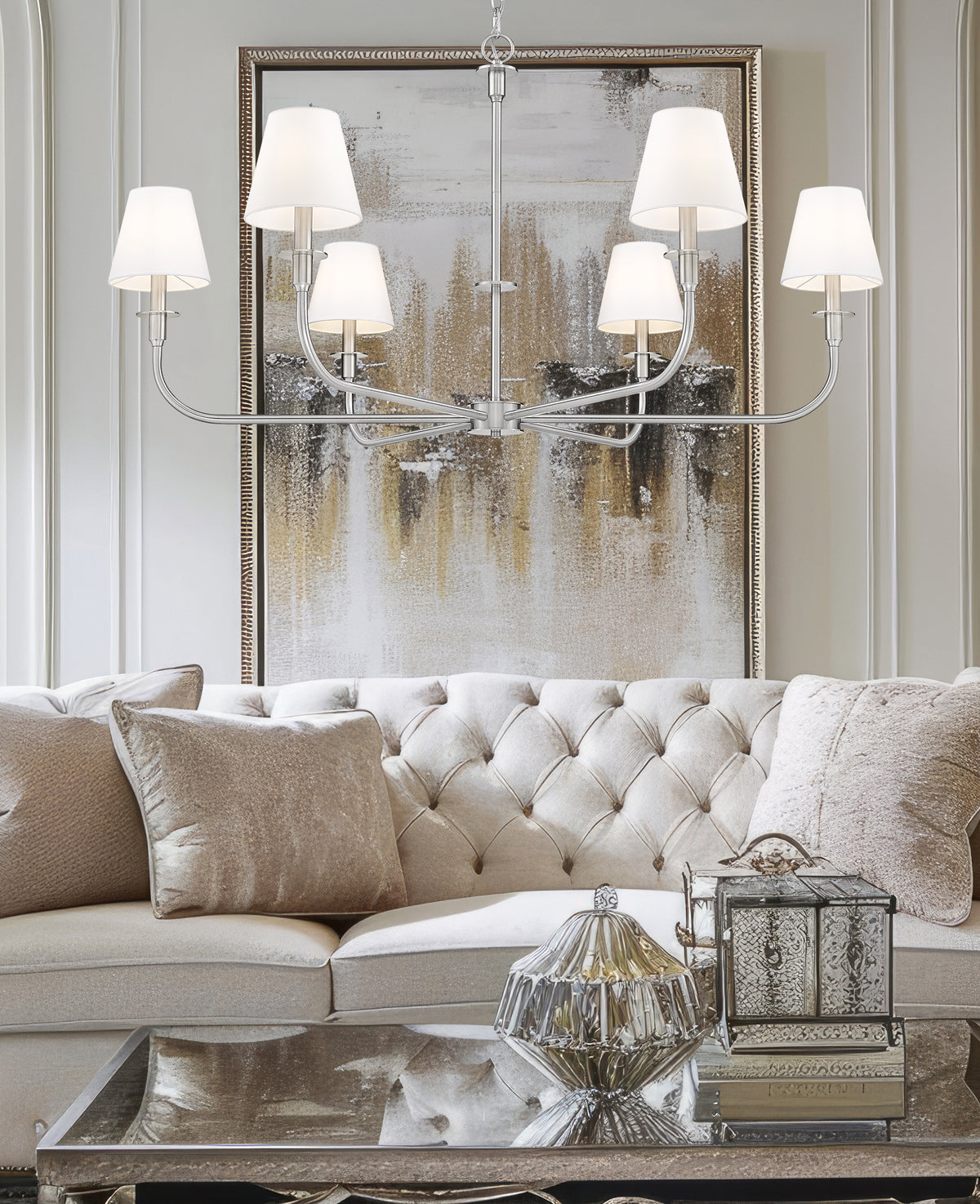 Tova 6 Light Chandelier