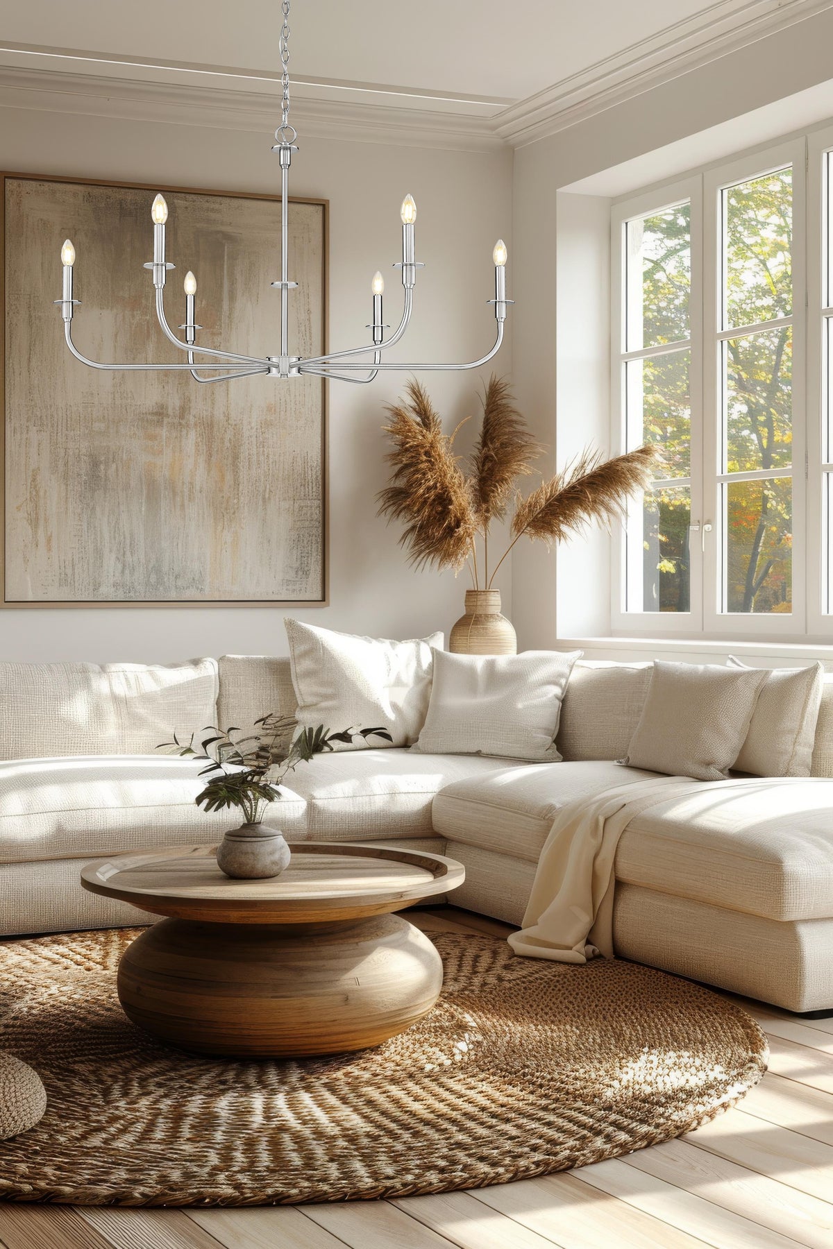 Tova 6 Light Chandelier
