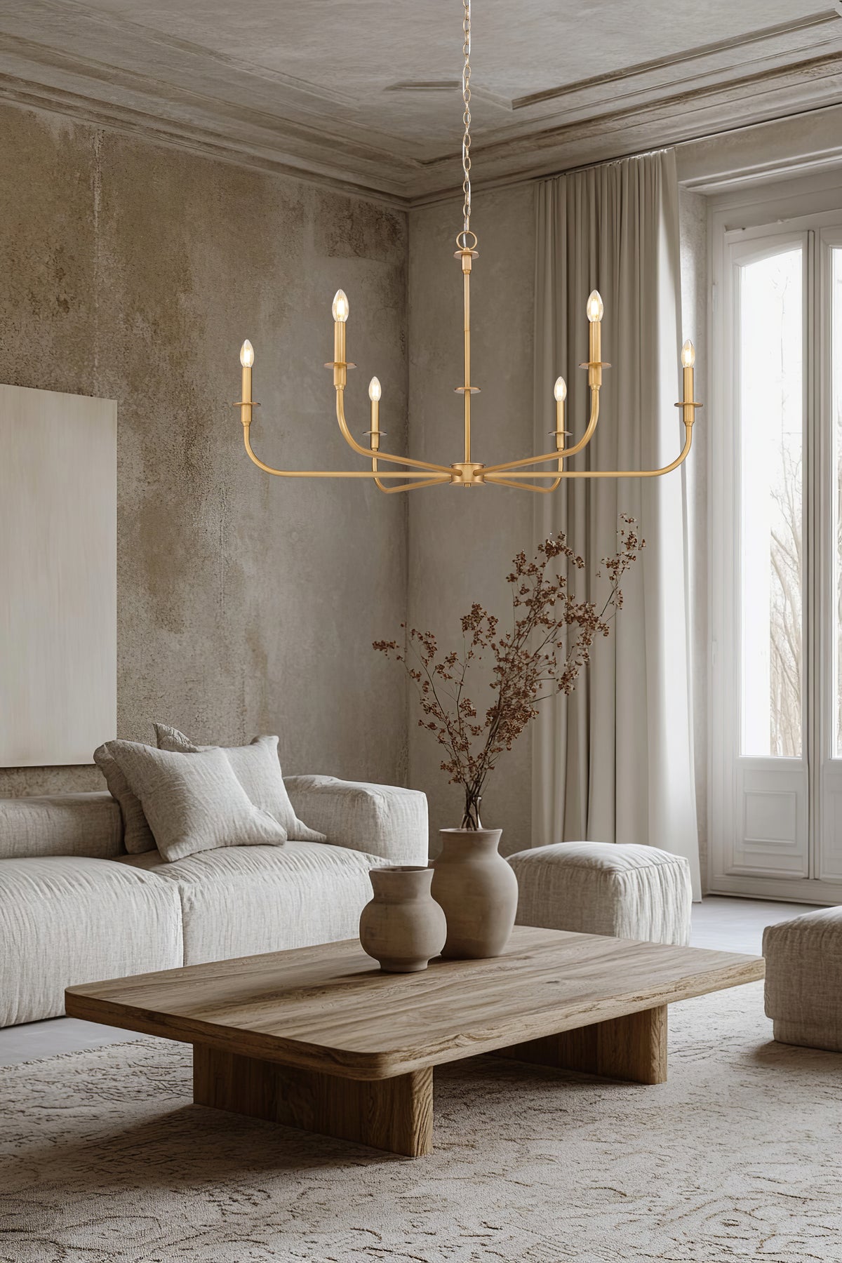 Tova 6 Light Chandelier