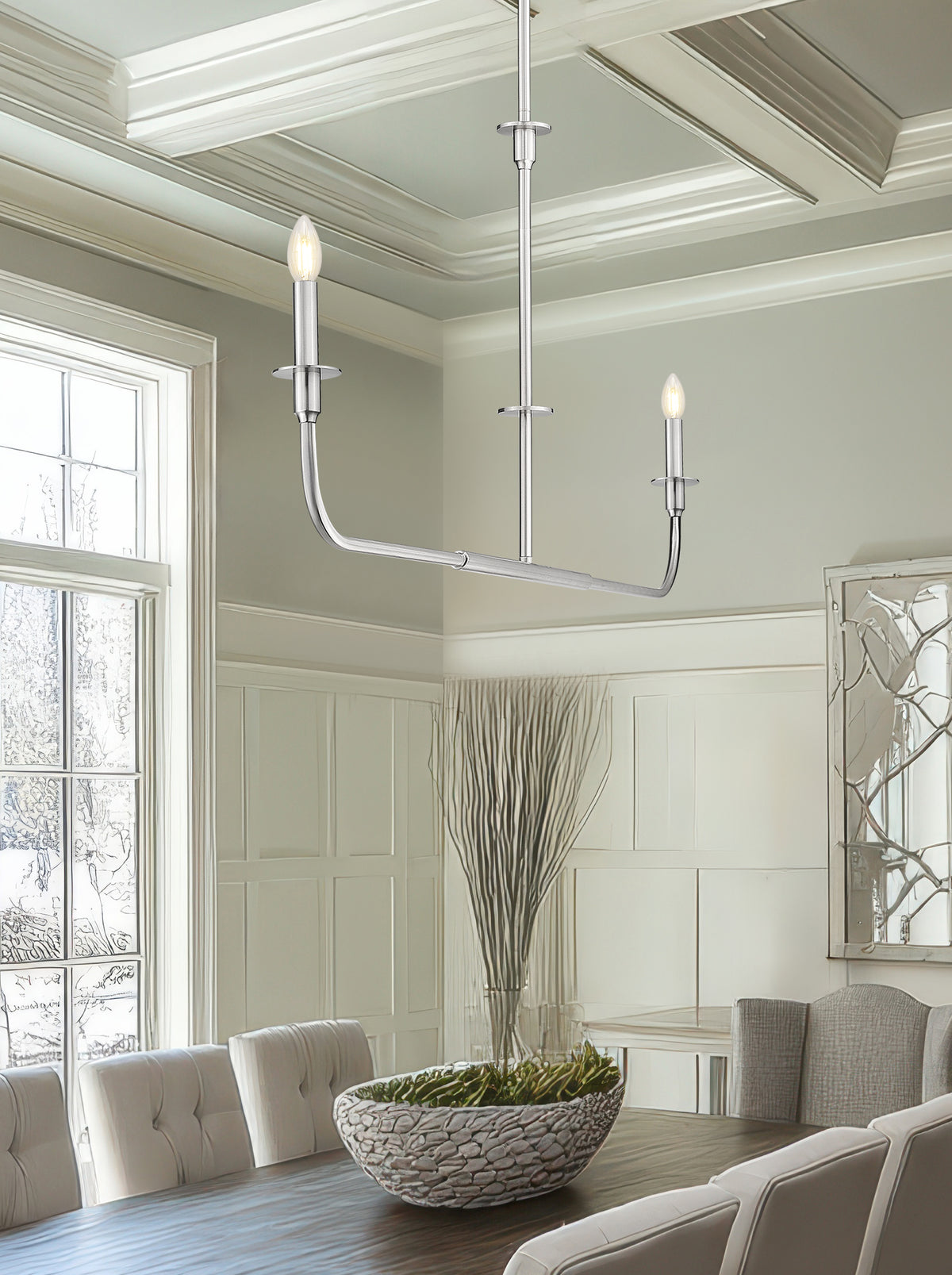 Tova 2 Light Linear Chandelier