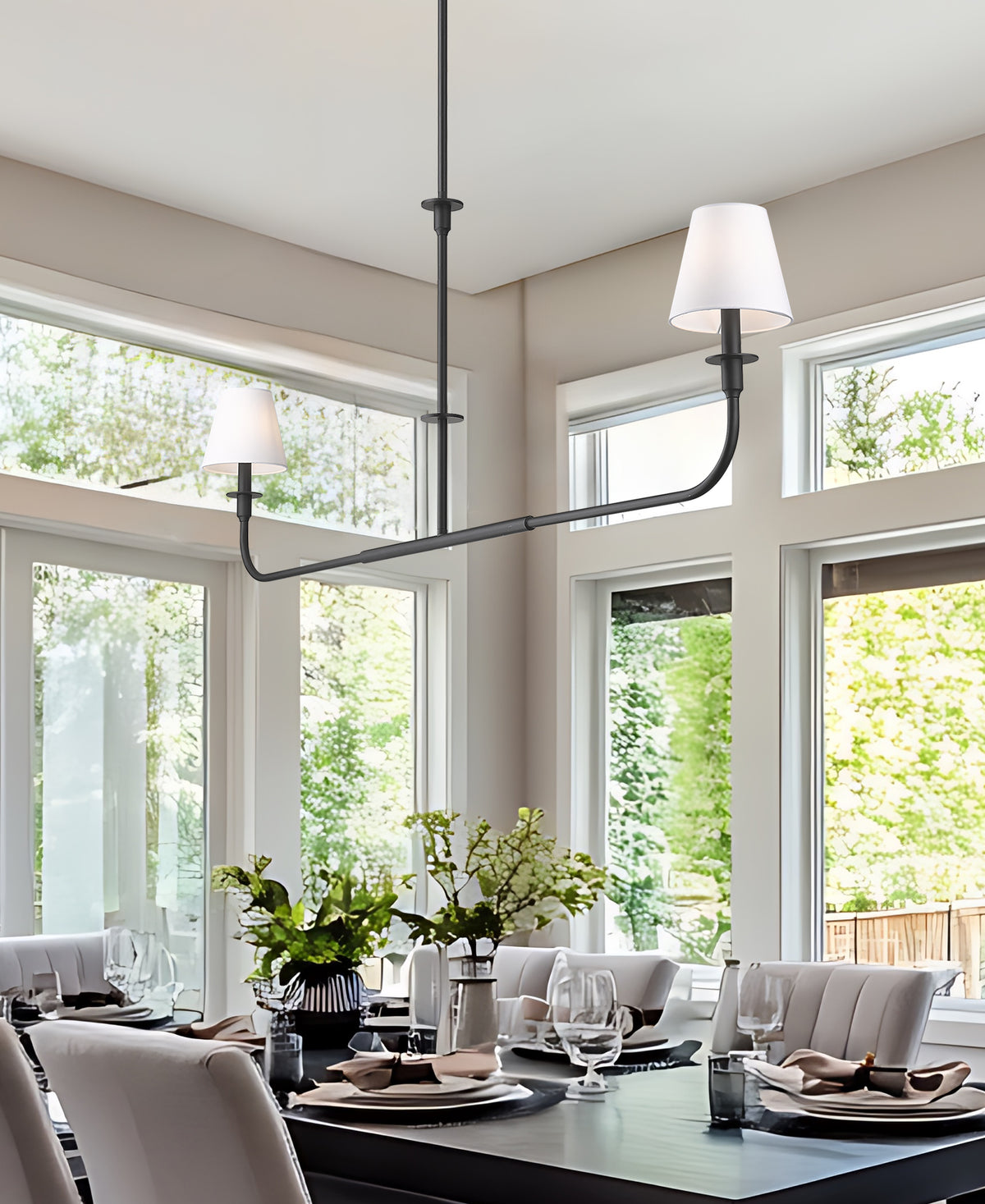 Tova 2 Light Linear Chandelier