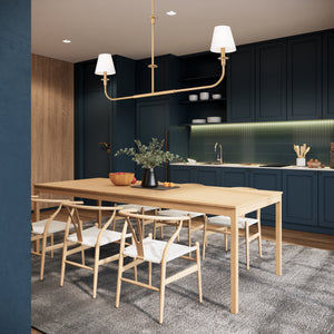Tova 2 Light Linear Chandelier