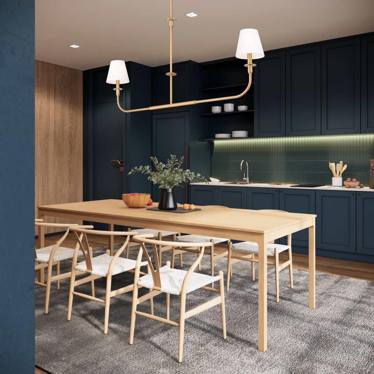 Tova 2 Light Linear Chandelier