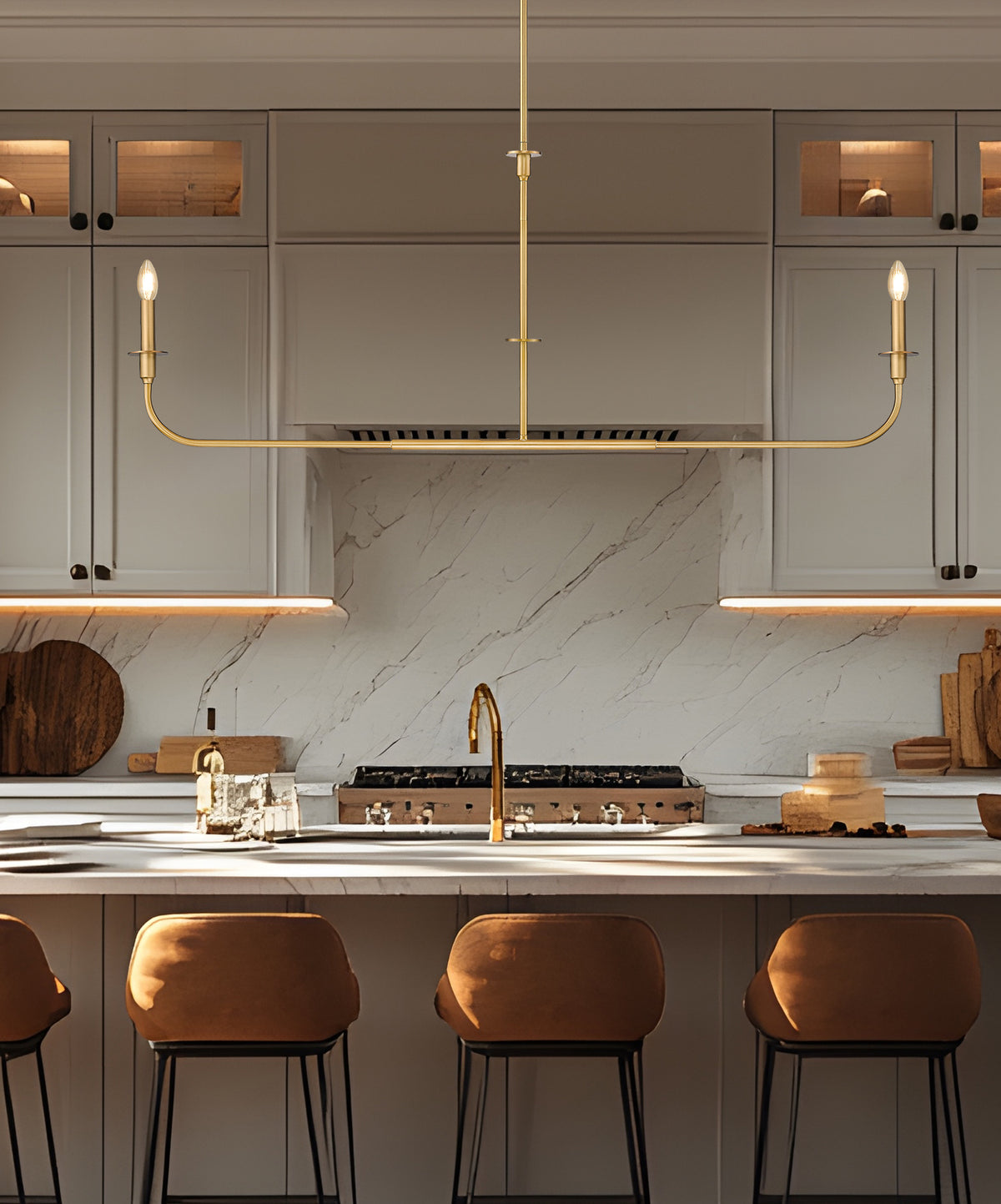 Tova 2 Light Linear Chandelier