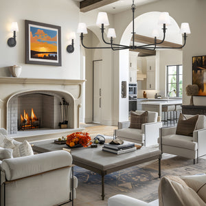 Tova 6 Light Chandelier