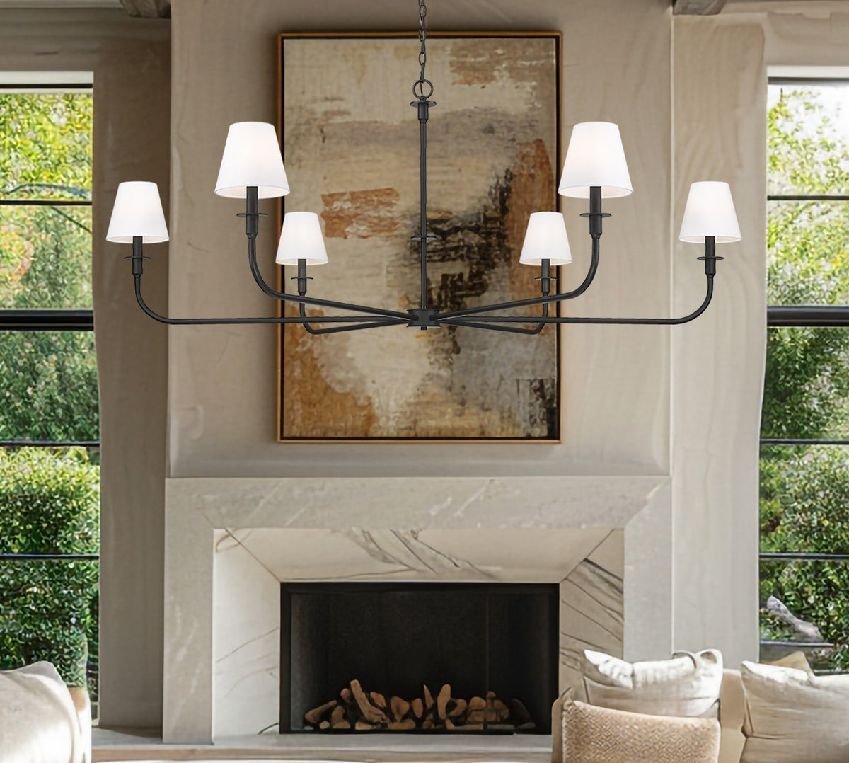 Tova 6 Light Chandelier