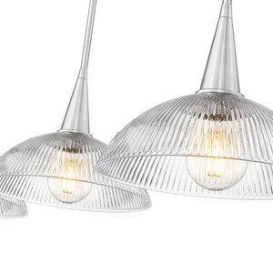 Lunelle 3 Light Linear Chandelier