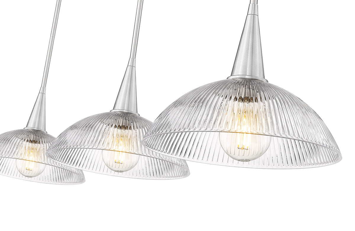Lunelle 3 Light Linear Chandelier