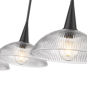 Lunelle 3 Light Linear Chandelier