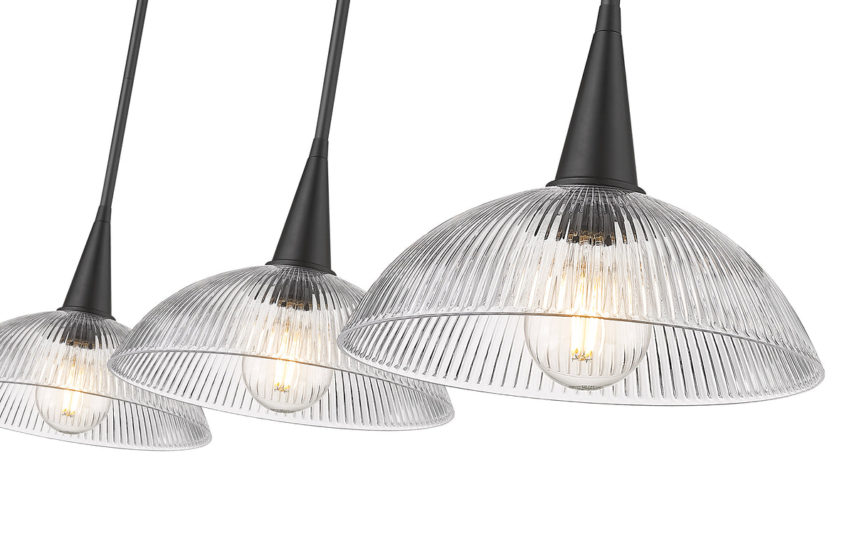 Lunelle 3 Light Linear Chandelier
