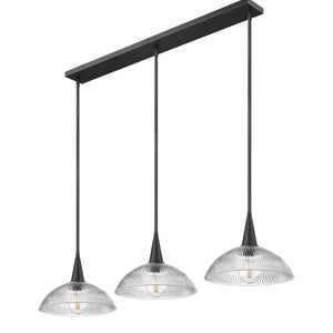 Lunelle 3 Light Linear Chandelier