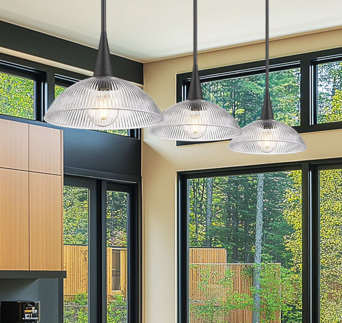 Lunelle 3 Light Linear Chandelier