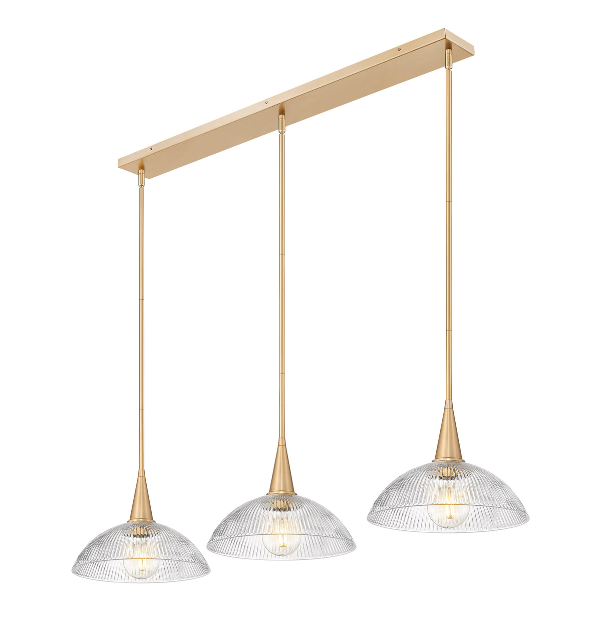 Lunelle 3 Light Linear Chandelier