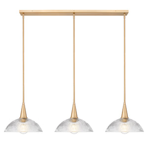 Lunelle 3 Light Linear Chandelier