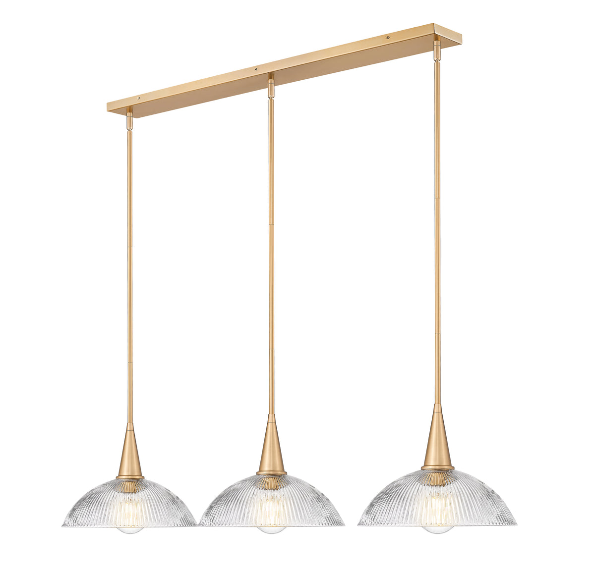 Lunelle 3 Light Linear Chandelier