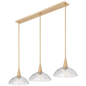 Lunelle 3 Light Linear Chandelier
