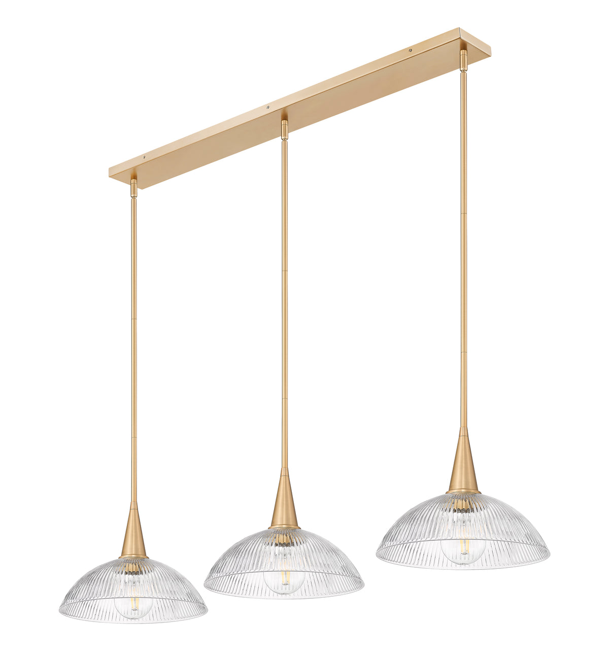 Lunelle 3 Light Linear Chandelier