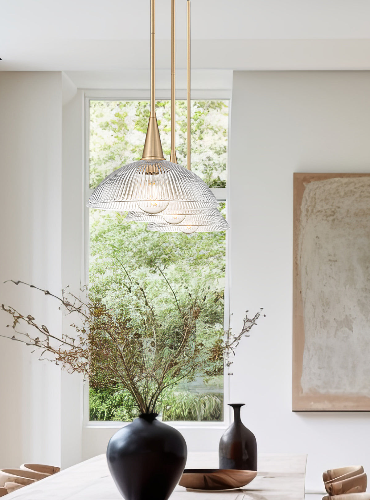 Lunelle 3 Light Linear Chandelier