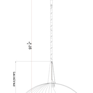 Lunelle 1 Light Pendant
